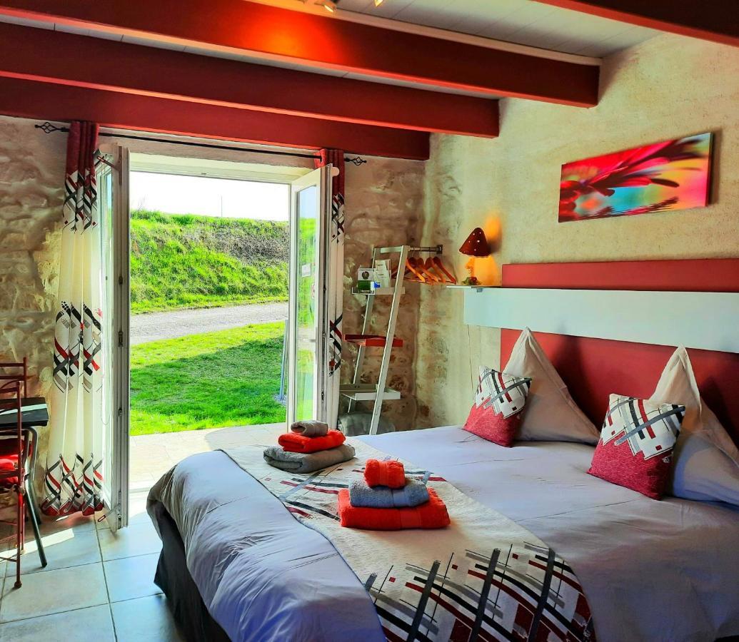 Bed and Breakfast L'Echappee Tremoussante Saint-Barthelemy-de-Vals Экстерьер фото