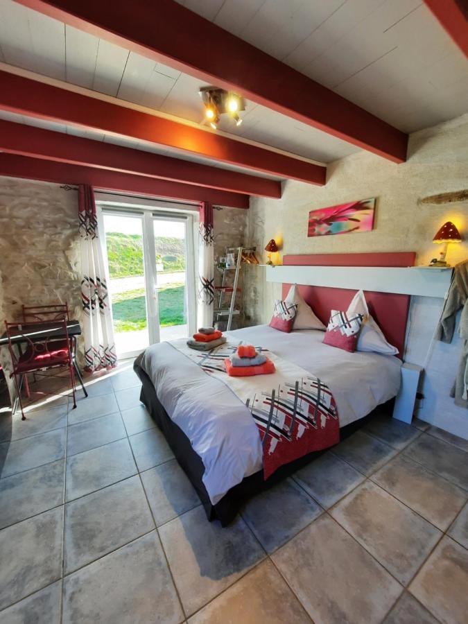 Bed and Breakfast L'Echappee Tremoussante Saint-Barthelemy-de-Vals Экстерьер фото